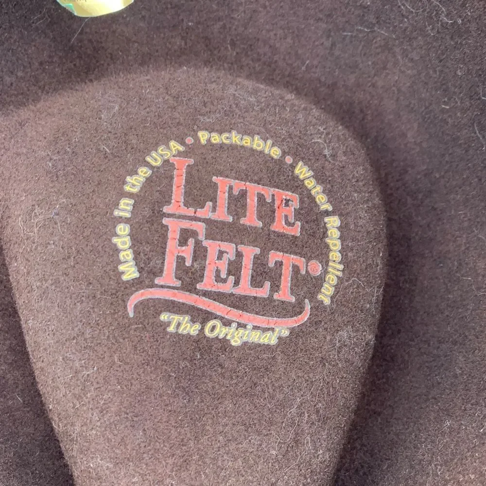 Bailey of Hollywood Firehole Brown LiteFelt® Wool Cowboy Hat USA